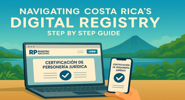 Navigating Costa Rica's Digital Registry - Step by Step Guide